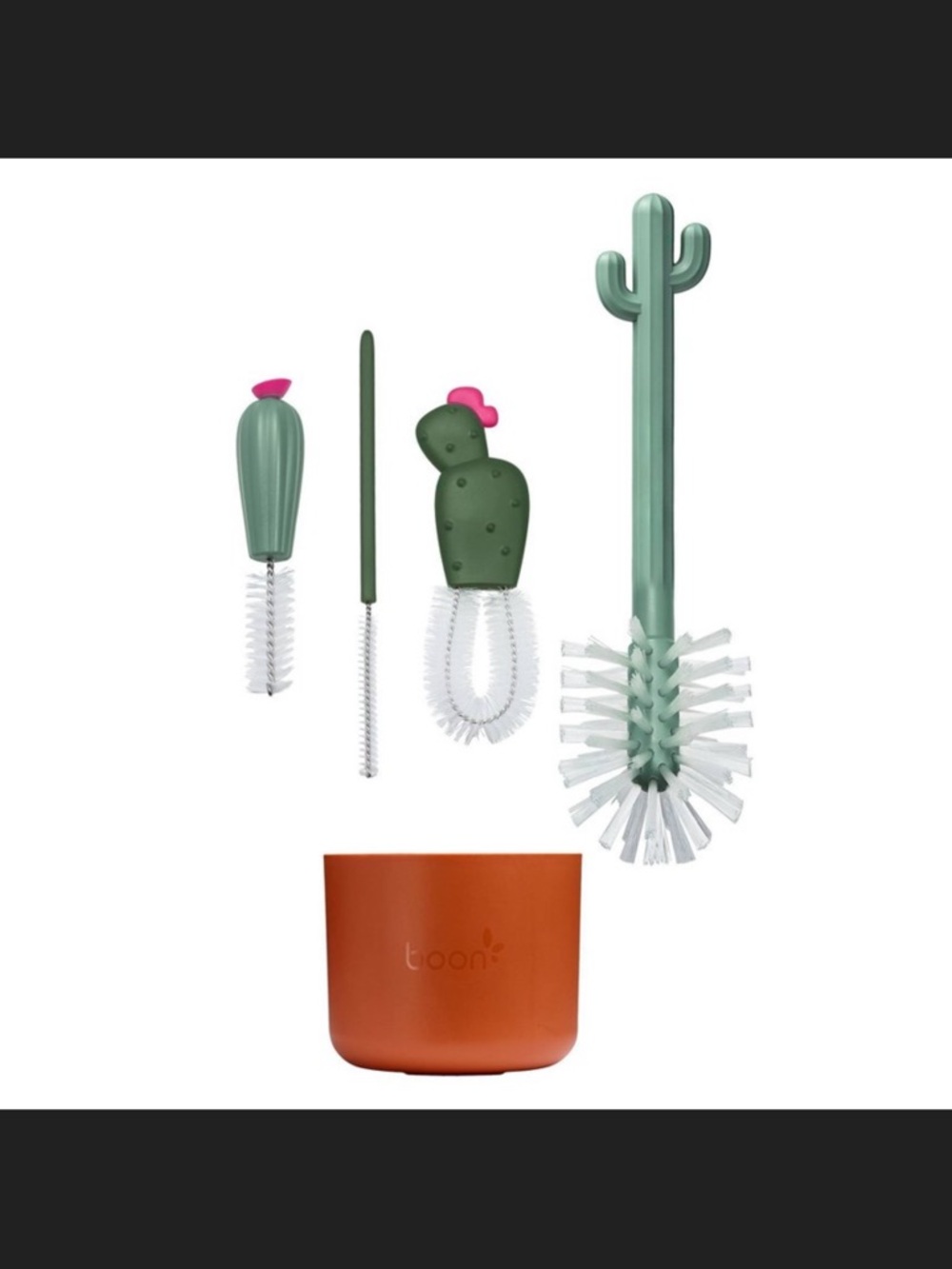 Boon Cacti Bottle Cleaning Brush Set